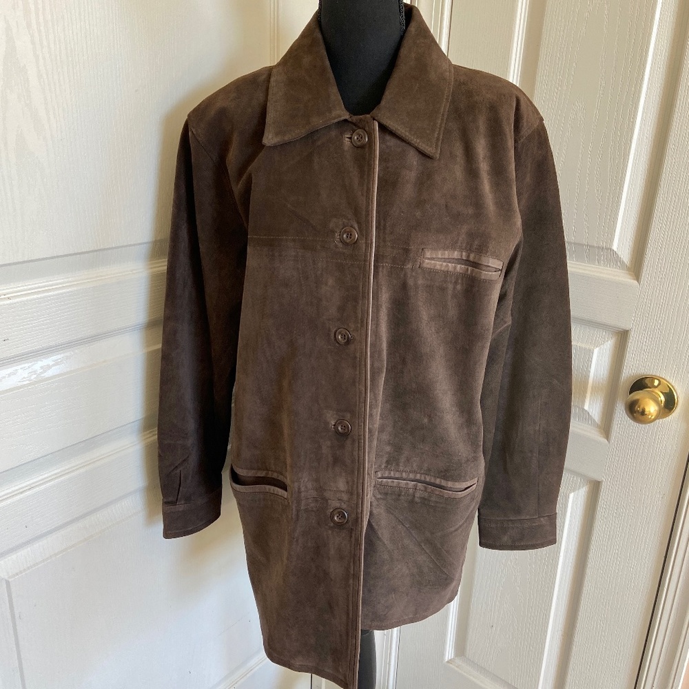 🌹VINTAGE🌹 SUEDE JACKET SIZE M